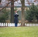 Military Funeral Honors With Funeral Escort Are Conducted For U.S. Army Cpl. Earl H. Markle in Section 60