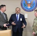 SES Mr.Lampela and Major General Christopher Bentley talks with Lieutenant General Ali Fahmi Commander, Air Defense Forces Egyptian Armed Forces