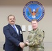 LTG Ali Fahmi Commander Air Defense Forces Egyptian Armed Forces, with Director of Operations &amp; Integration, U.S. Army Major General Christopher Bentley