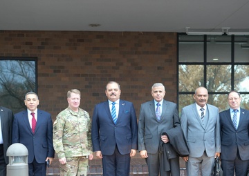 U.S. Army Major General Christopher Bentley hosts visit with LTG Ali Fahmi Commander Air Defense Forces Egyptian Armed Forces