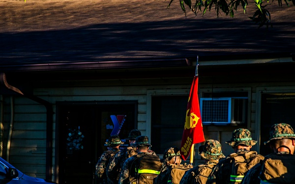 Combat Assault Company: YMCA Can Donation Hike