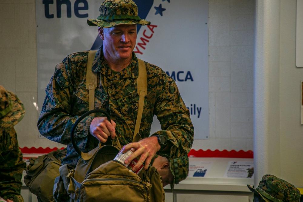 Combat Assault Company: YMCA Can Donation Hike