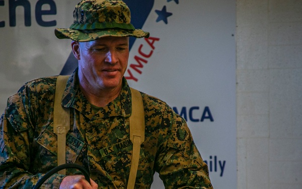 Combat Assault Company: YMCA Can Donation Hike