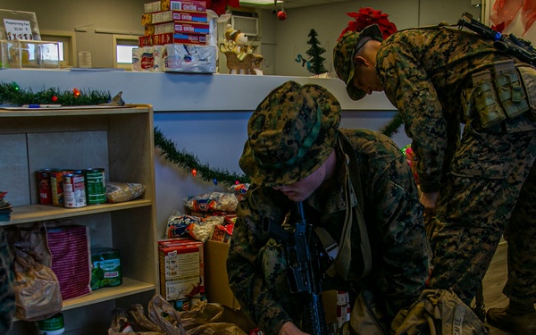 Combat Assault Company: YMCA Can Donation Hike