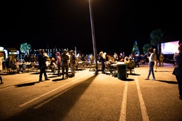 325th Force Support Squadron lights up for the holidays