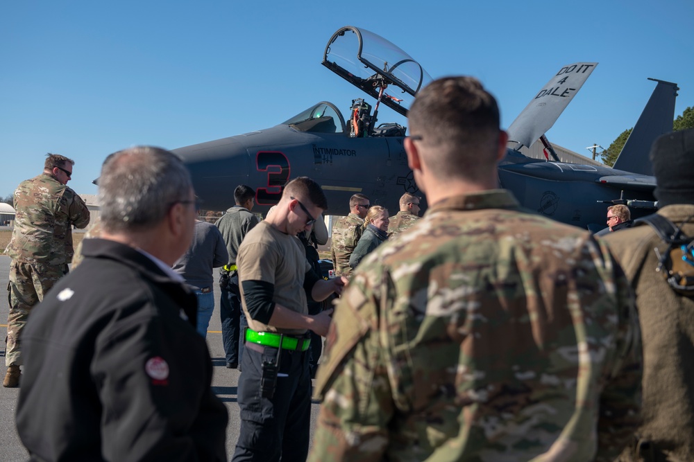 Fast cars and freedom; No. 3 NASCAR brought to SJ flightline