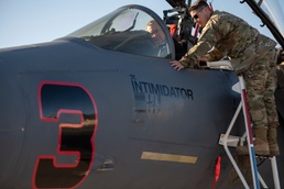 Fast cars and freedom; No. 3 NASCAR brought to SJ flightline
