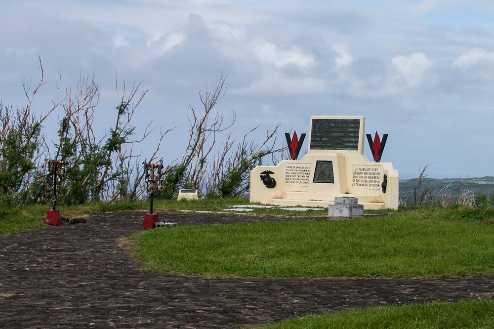 A trip of remembrance: 31st MEU Marines visit Iwo To