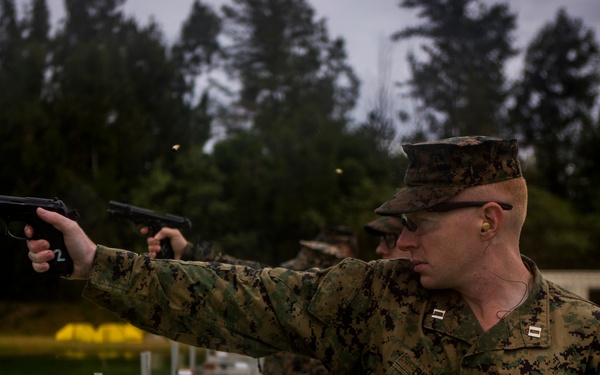 Marines display marksmanship skills during competition