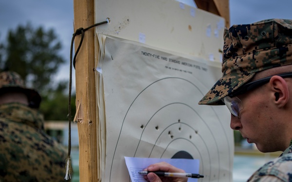 Marines display marksmanship skills during competition
