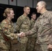 Lt. Gen. White Visits Service Members and Awards Coins