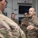 Lt. Gen. White Visits Service Members and Awards Coins