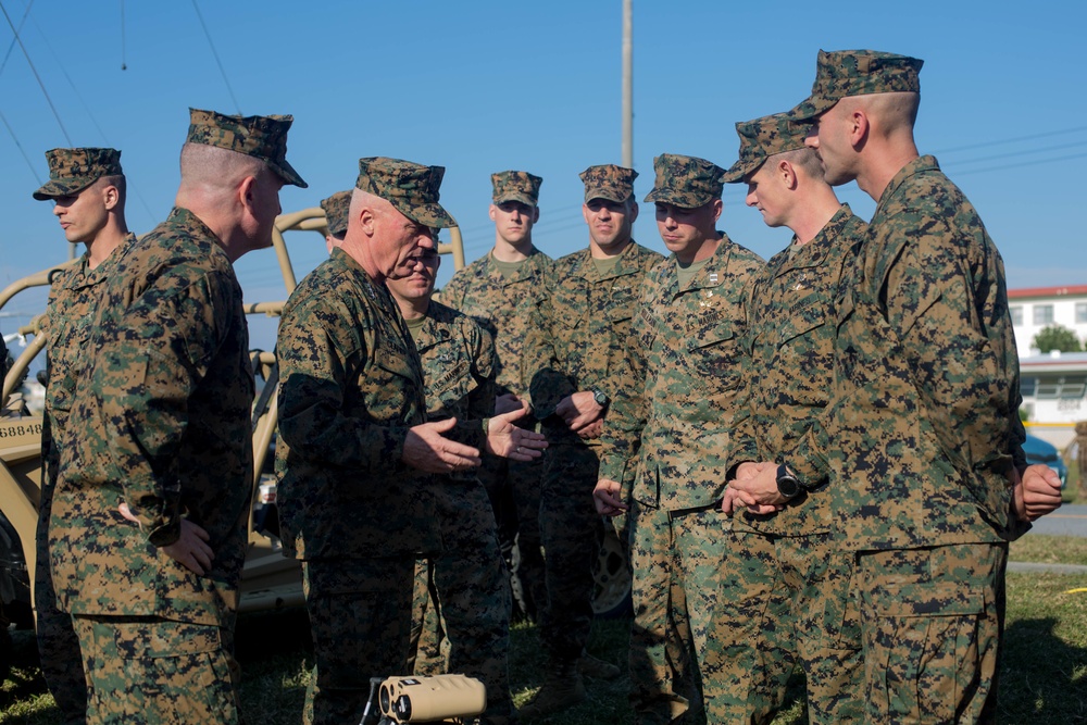 III MEF Commanding General Visits 12th Marine Regiment