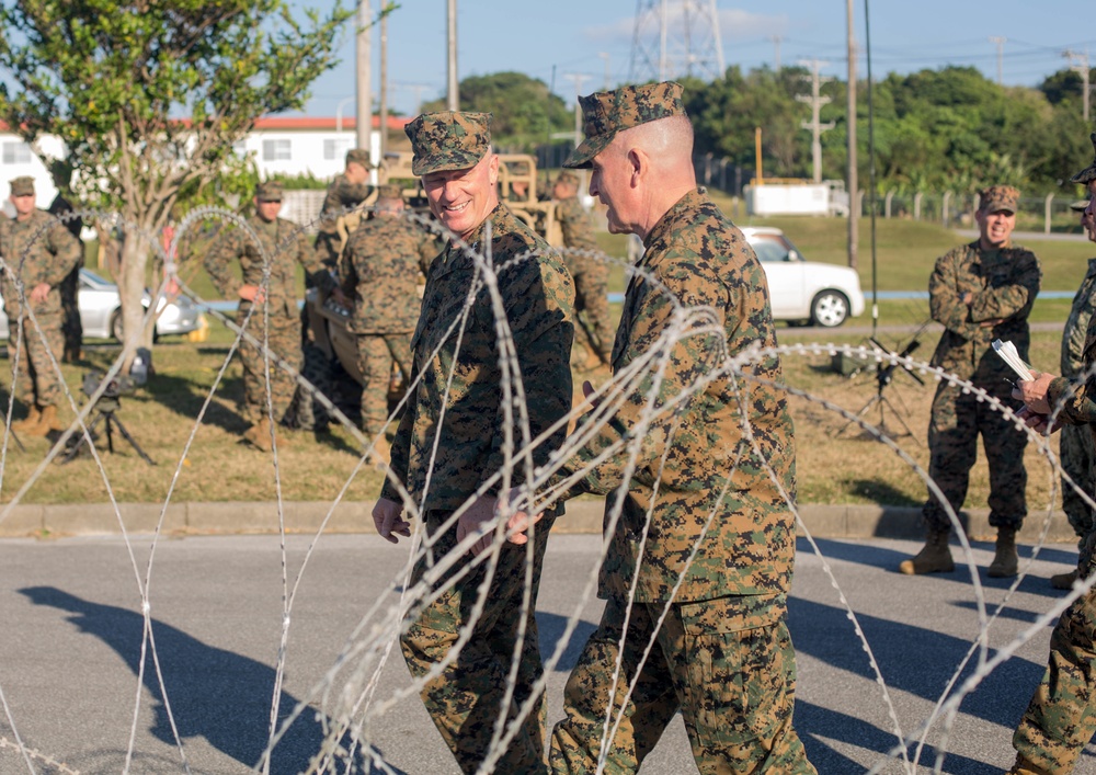 III MEF Commanding General Visits 12th Marine Regiment