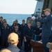 All-hands call on USS Farragut