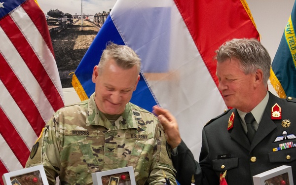 US Army and Royal Netherlands Army co-sign agreement to enhance mission capabilities