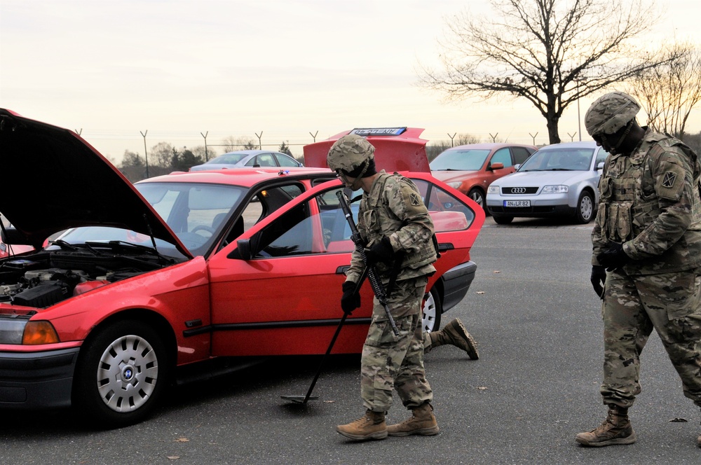 Search Vehicles in a Tactical Environment Training