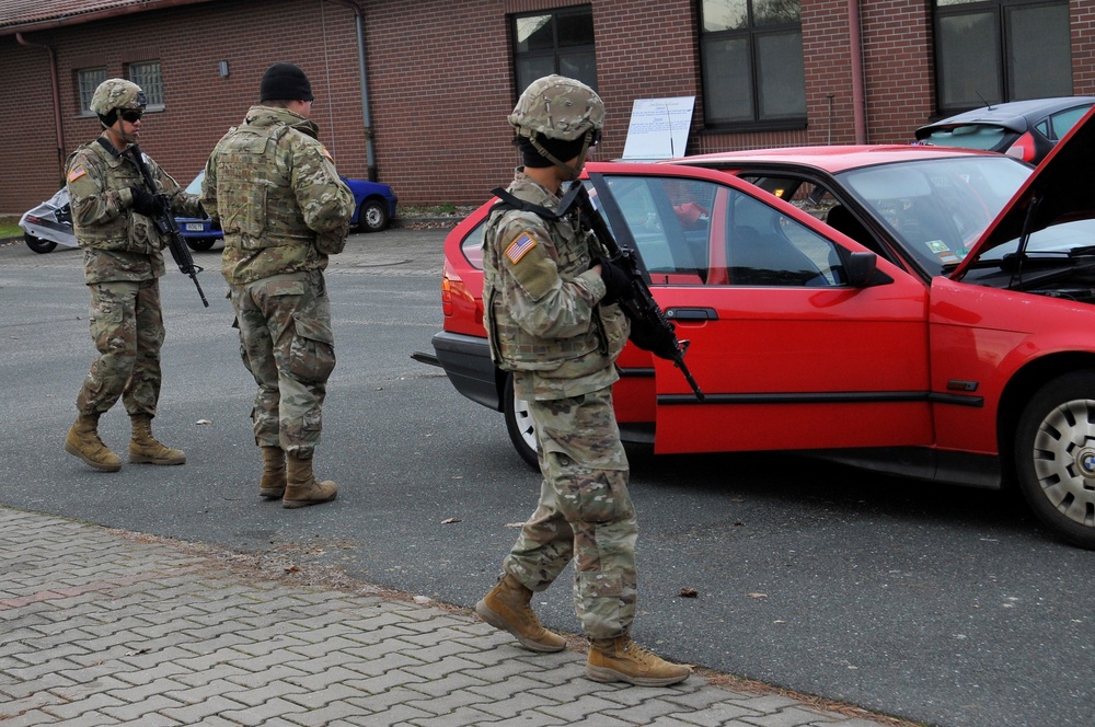 Search Vehicles in a Tactical Environment Training
