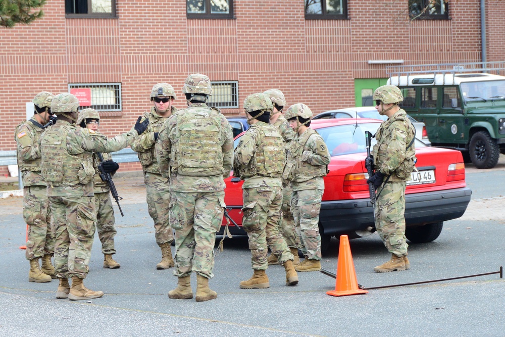 Search Vehicles in a Tactical Environment Training