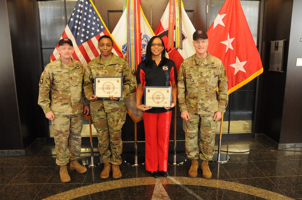 First Army hosts awards ceremony