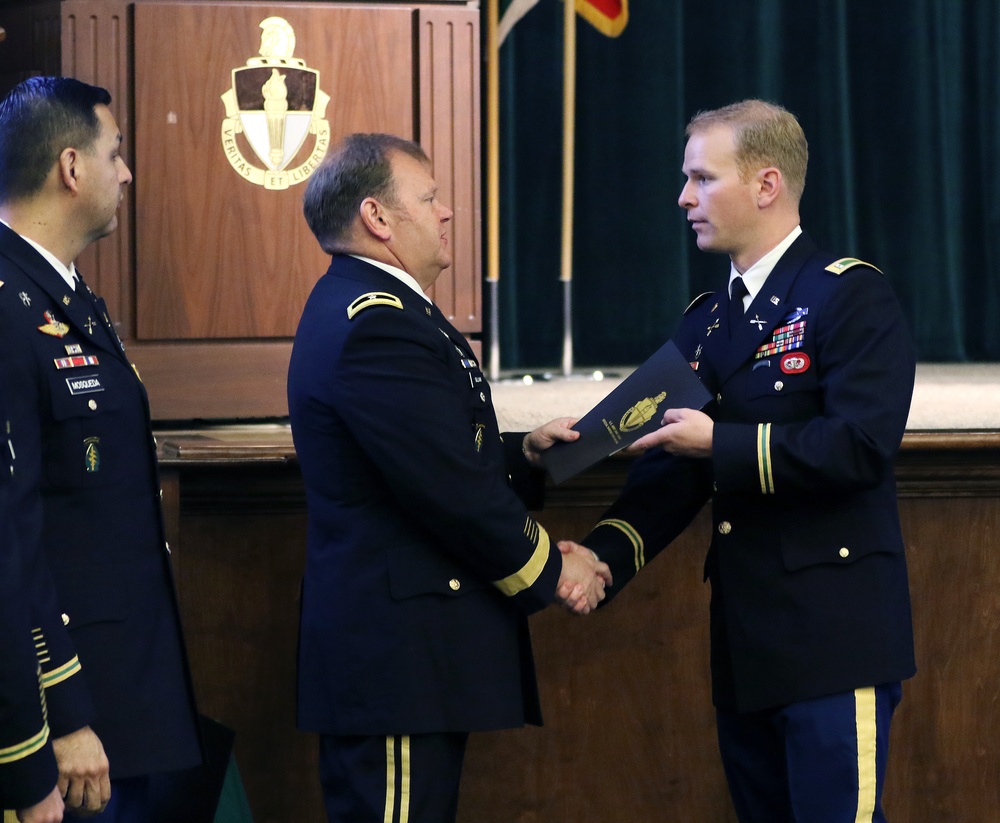 USAJFKSWCS Warrant Officer Appointment and Graduation Ceremony