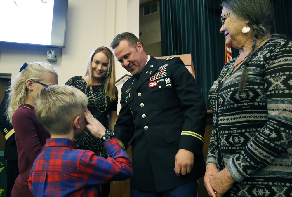 USAJFKSWCS Warrant Officer Appointment and Graduation Ceremony