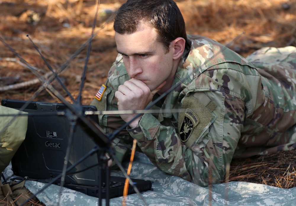 Communications Sergeant Candidates Practice Basic Skills