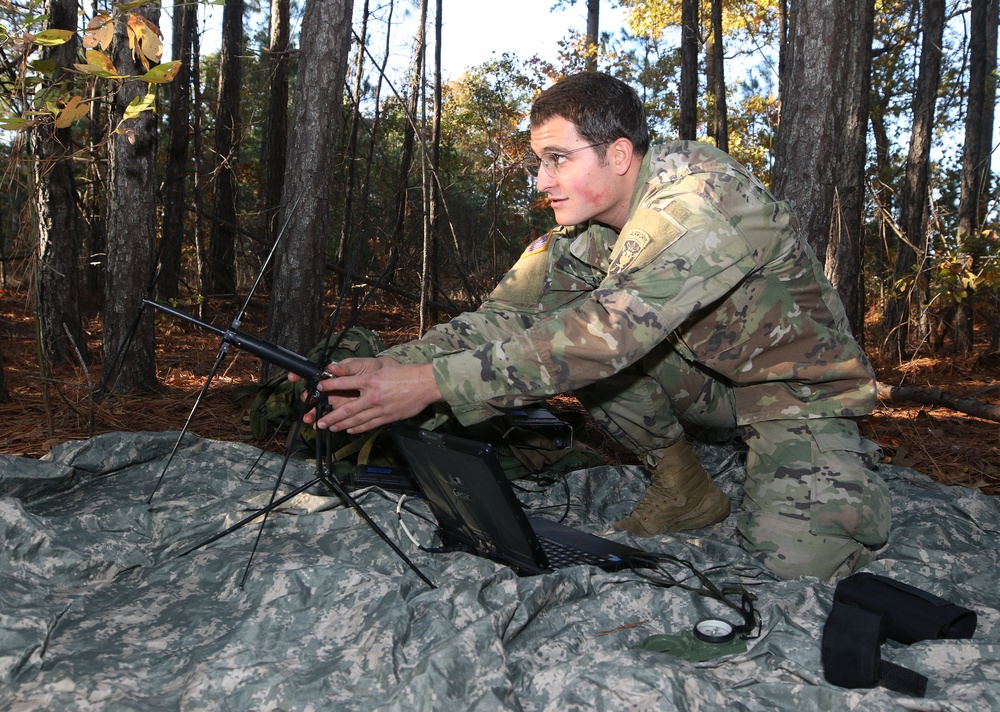 Communications Sergeant Candidates Practice Basic Skills