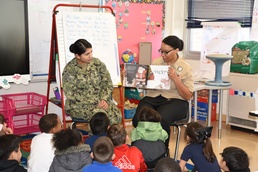NRD San Antonio Sailors visit Dorie Miller Elementary during Pearl Harbor Remembrance Program