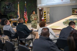 Congressional staff members visit 403rd AFSB in South Korea
