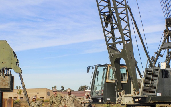 Seabees Conduct Pile Driving Training for Increased Mission Capabilities