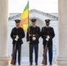 Ethiopian Minister of Defense Lemma Megersa Participates in an Armed Forces Full Honors Wreath-Laying Ceremony at the Tomb of the Unknown Soldier