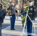 Ethiopian Minister of Defense Lemma Megersa Participates in an Armed Forces Full Honors Wreath-Laying Ceremony at the Tomb of the Unknown Soldier