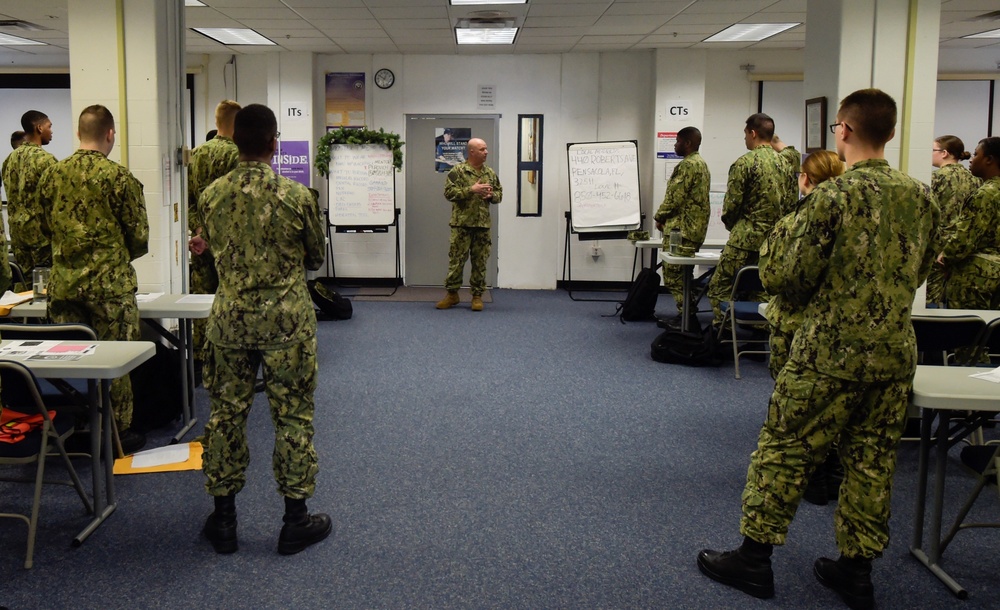 IWTC Corry Station’s LifeSkills Course Provides Navy Readiness