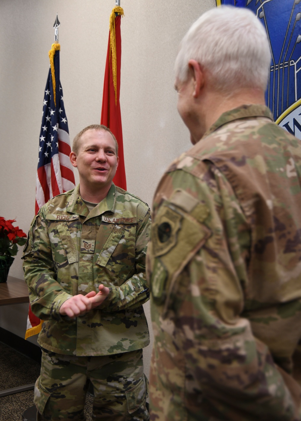 ANG director, command chief visit 118th Wing