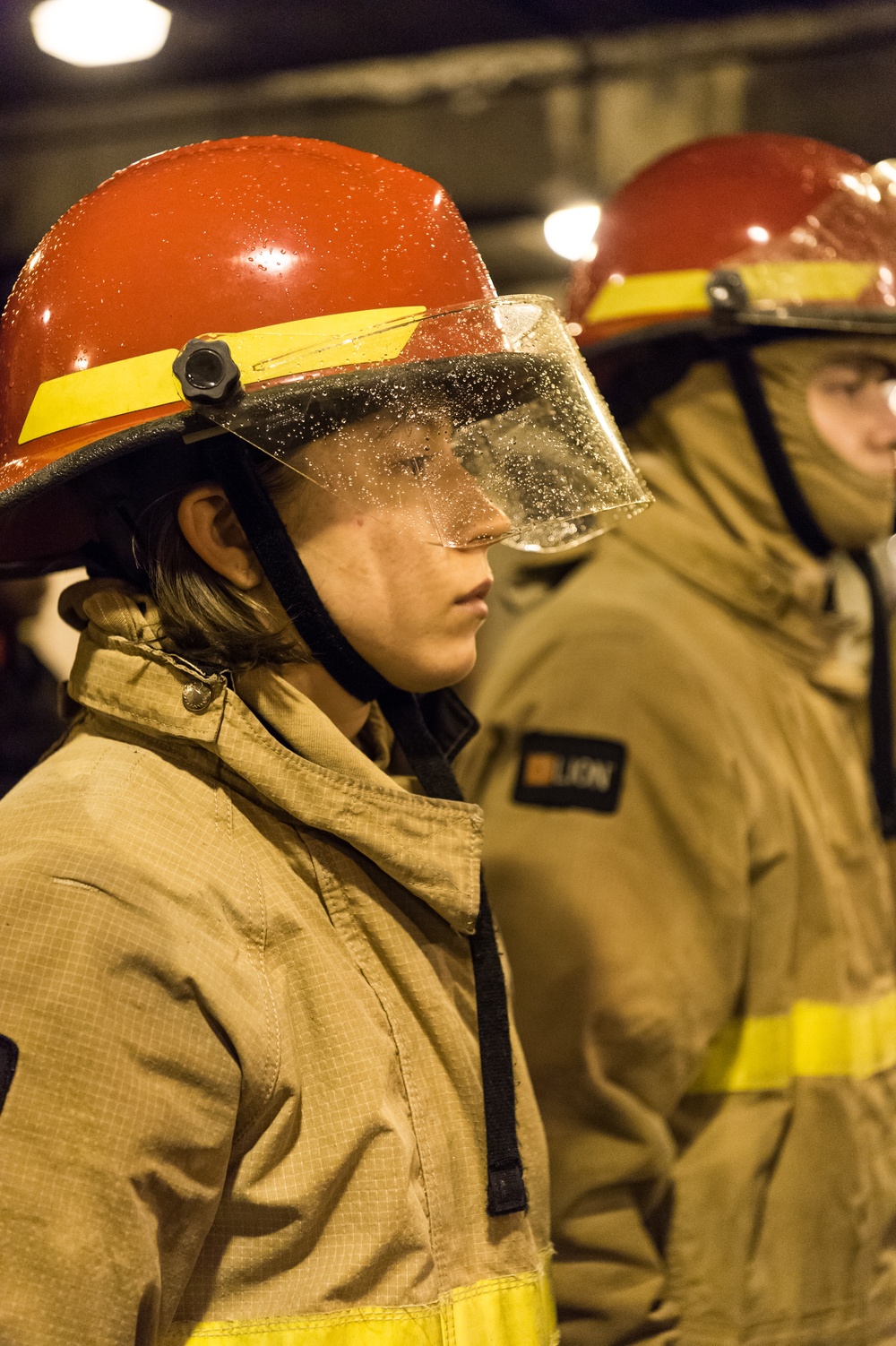 191211-N-TE695-2025 NEWPORT, R.I. (Dec. 11, 2019) -- Navy Officer Candidate School (OCS) conducts battle station drills