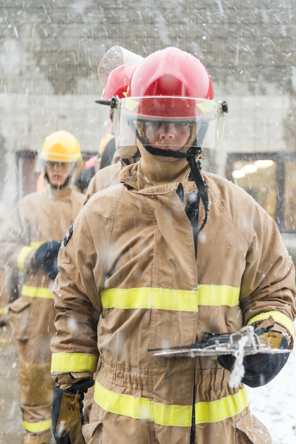 191211-N-TE695-2031 NEWPORT, R.I. (Dec. 11, 2019) -- Navy Officer Candidate School (OCS) conducts battle station drills