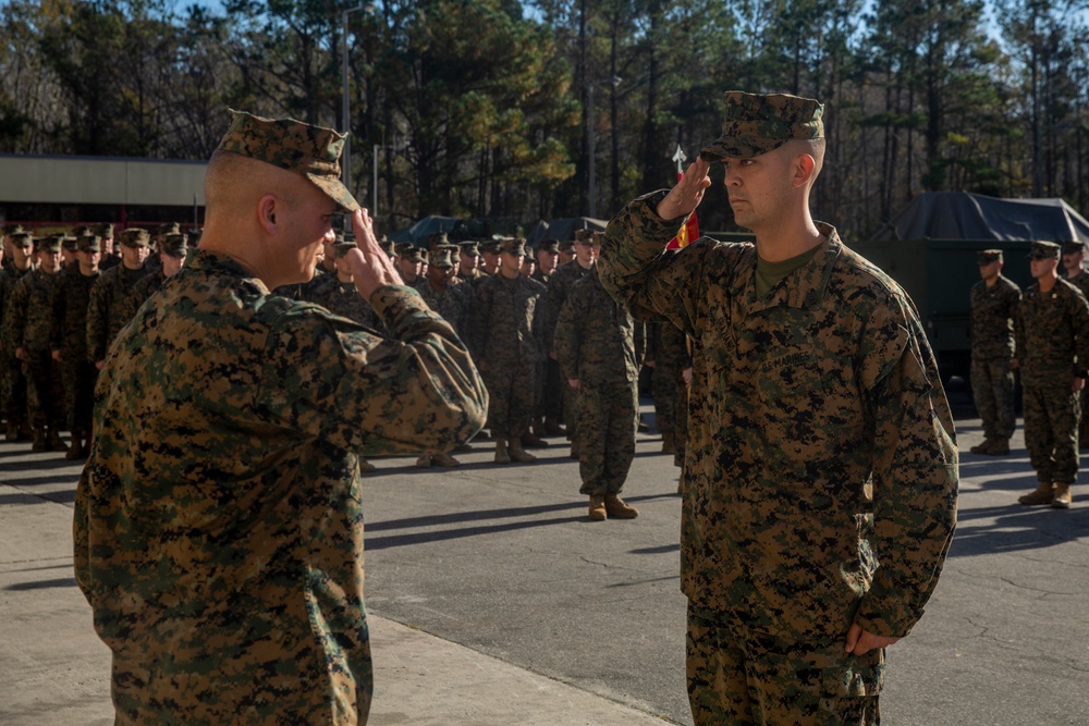 Navy &amp; Marine Corps Commendation Medal Presentation