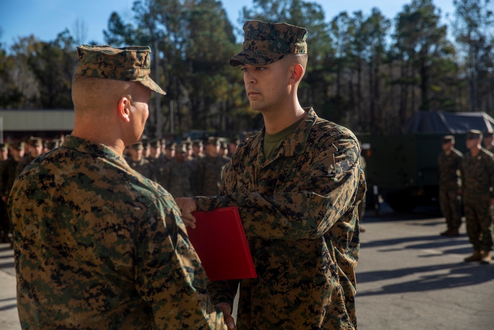 Navy &amp; Marine Corps Commendation Medal Presentation