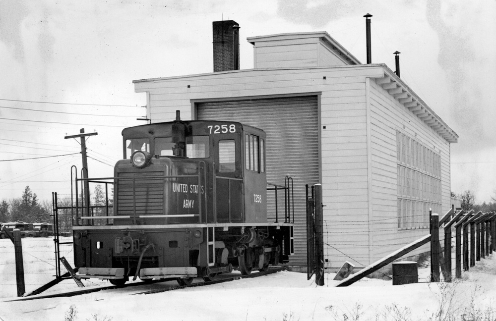 Locomotive in December 1952