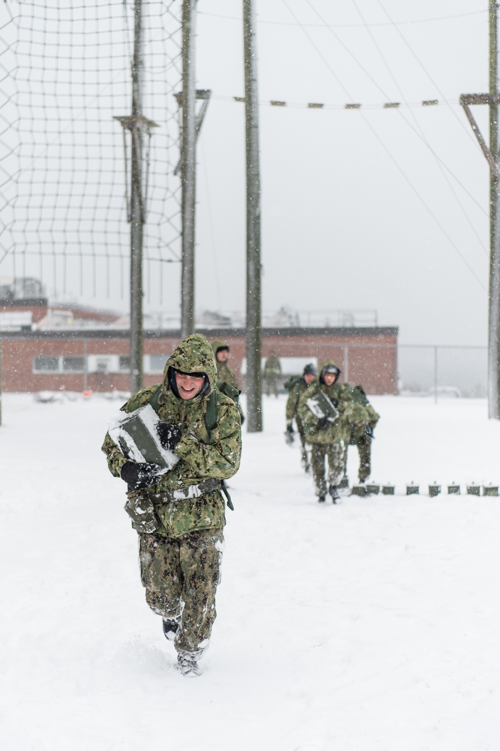 191211-N-TE695-0089 NEWPORT, R.I. (Dec. 11, 2019) -- Navy Officer Candidate School (OCS) conducts battle station drills