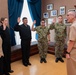 U.S. Navy Band Reenlists Five Sailors
