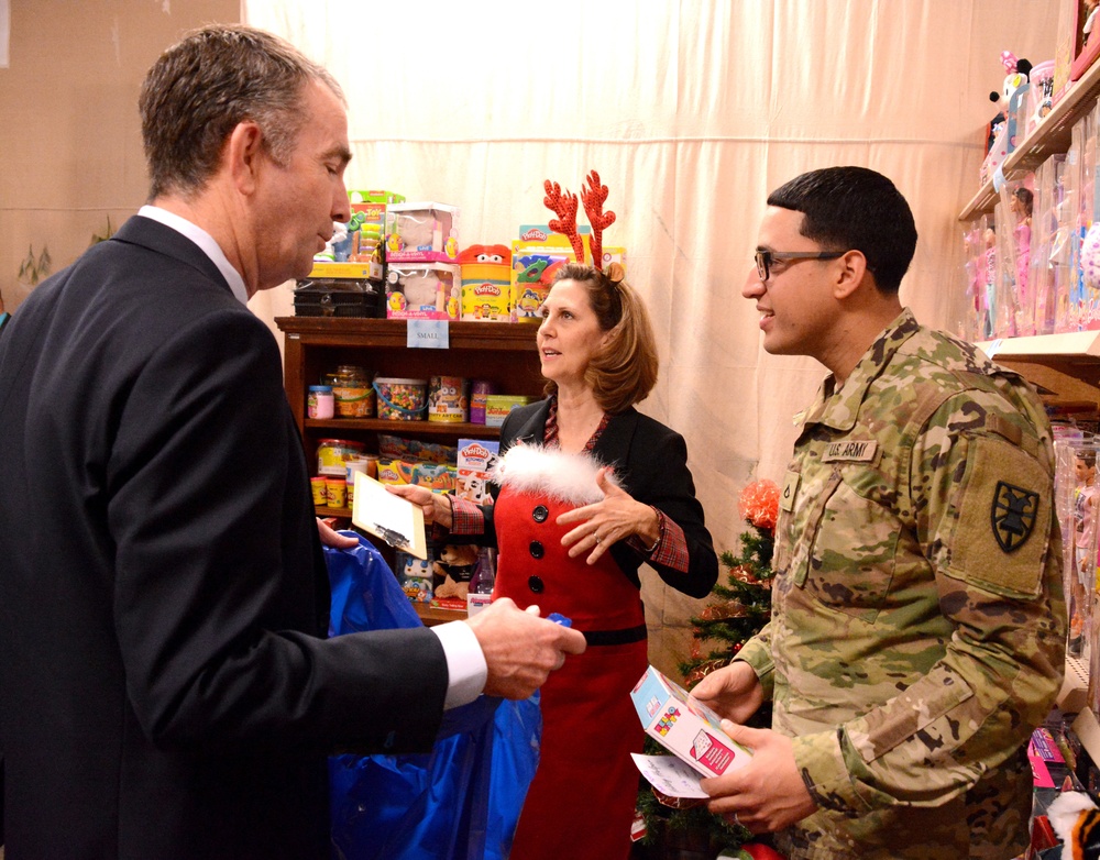 Gov. Northam among special guests at annual Holiday Helper open house