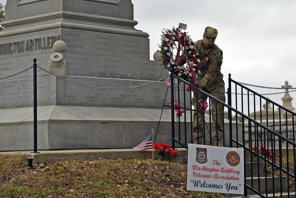 Historic La. battalion celebrates tradition, remembers fallen