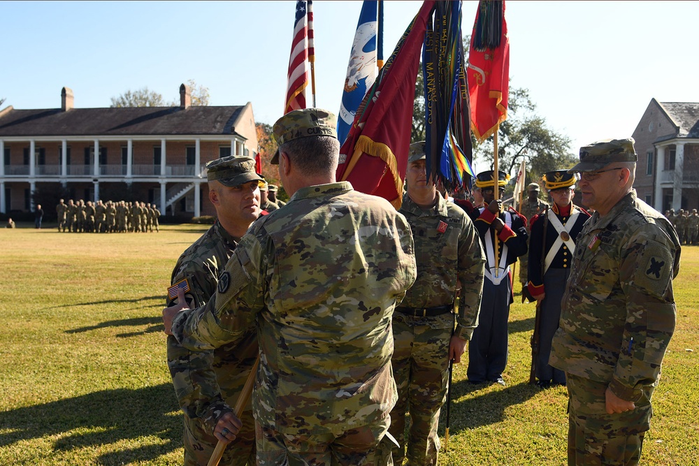 Historic La. battalion celebrates tradition, remembers fallen