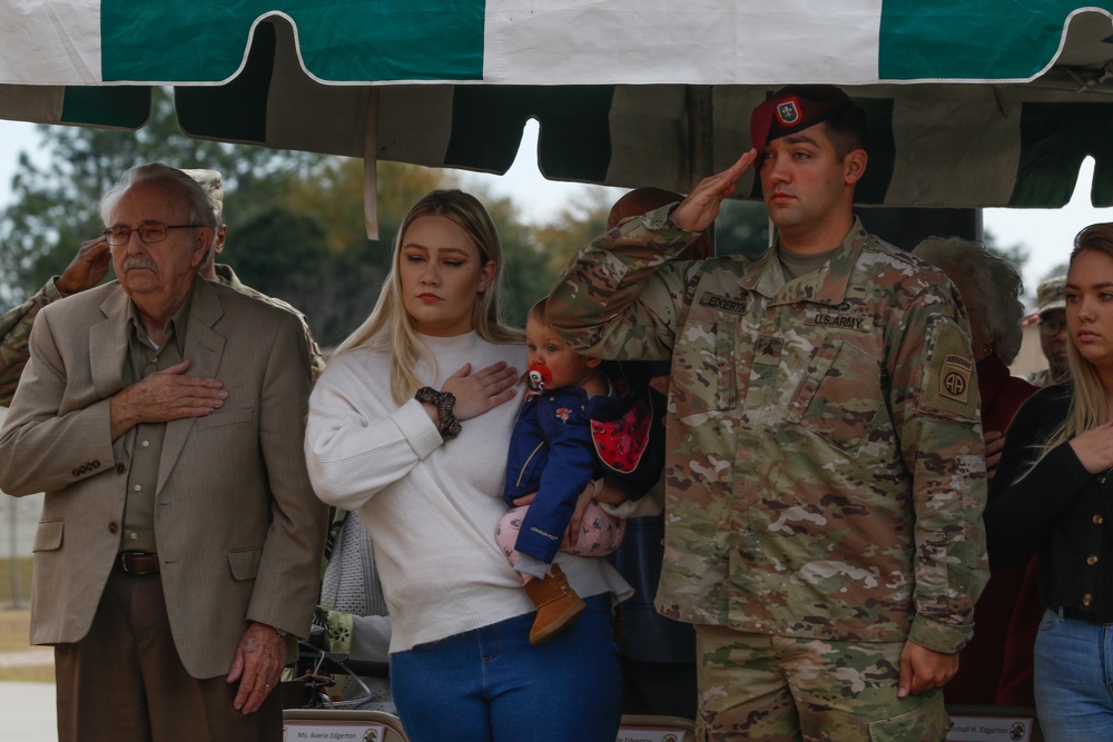 Fallen 82nd Airborne Division Paratrooper honored with barracks dedication