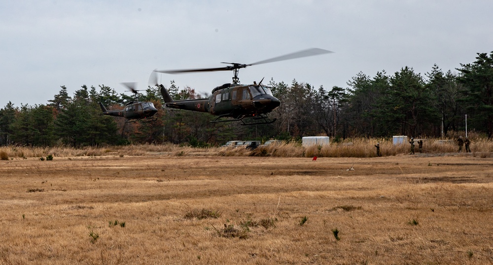 Osprey and Huey Insert and Attack