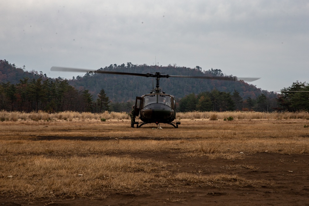 Osprey and Huey Insert and Attack