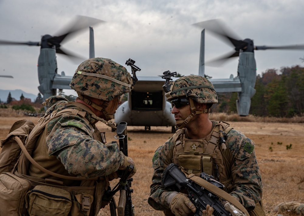 Osprey and Huey Insert and Attack