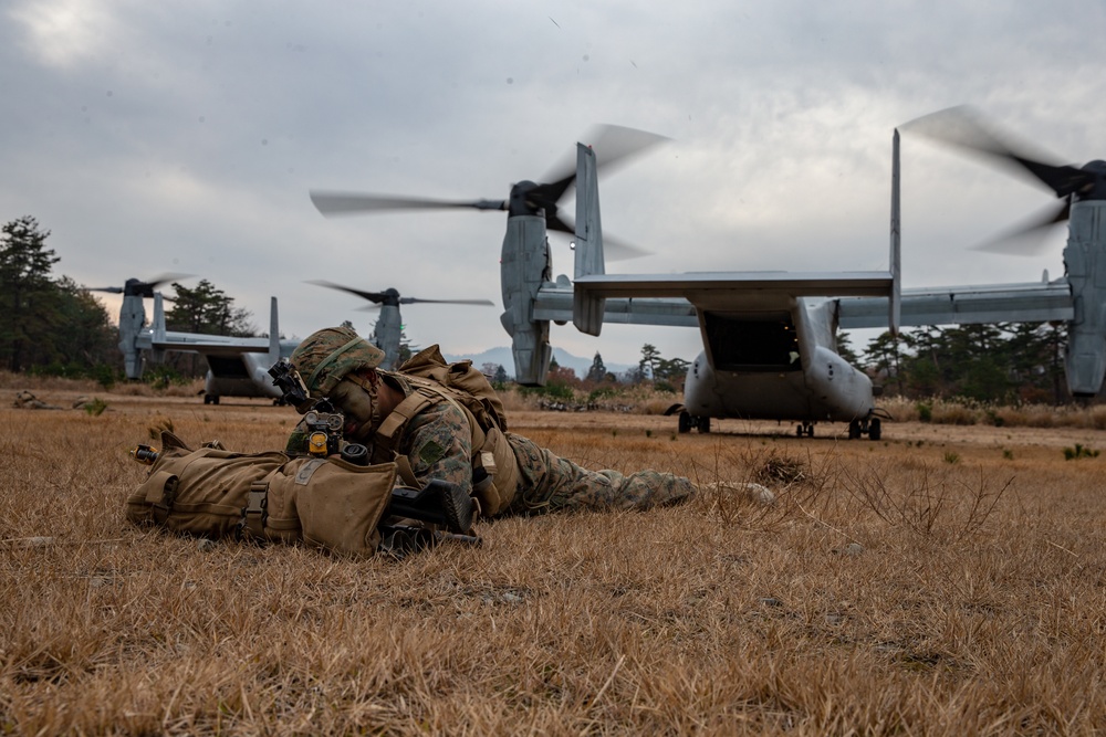 Osprey and Huey Insert and Attack